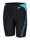Speedo Hyper Boom Splice Jammer Kinder Badeanzug Jammer Schwarz