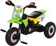 Kids Pedal-Powered Motorcycle Green