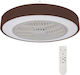 Gruppe Deckenleuchte 50cm mit Leuchte Cappuccino