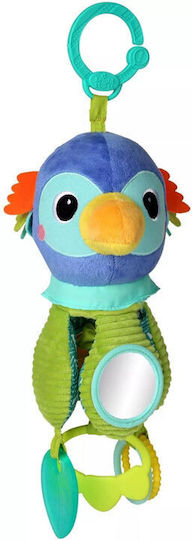 Bright Starts Pendant Toy for Car with Teether and Mirror Twirly Whirly Plusch Toucan for 0++ Months