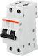 Abb Automatischer Schutzschalter 10A Zweipolig AC 47000