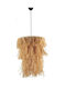 Klikareto Kinaros Pendant Light Beige with Socket E27 40x50cm