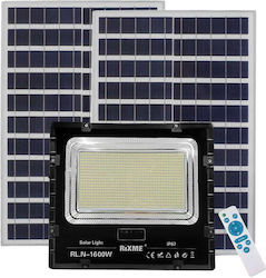 Rixme Waterproof Solar LED Floodlight 1600W with Remote Control IP67