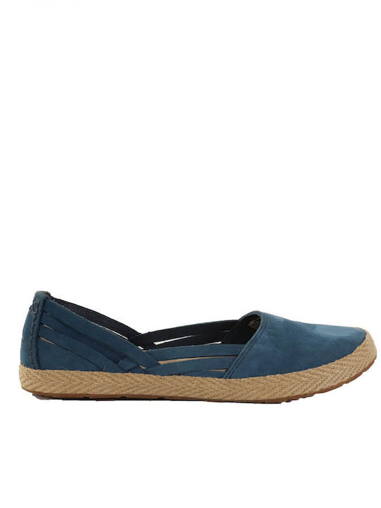 Ugg Australia 1006664 Women's Suede Espadrilles Navy Blue 1006664 - Main Image