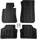 Apesan Set of Front and Rear Mats 4pcs for BMW E90 / E91 Black