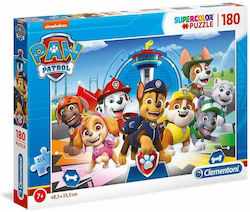 Kinderpuzzle Super Color Maxi Paw Patrol für 7++ Jahre 180pcs Clementoni