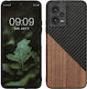 KWmobile Back Cover Ξύλινο Black / Dark Brown (Redmi Note 12 5G / Poco X5 5G)