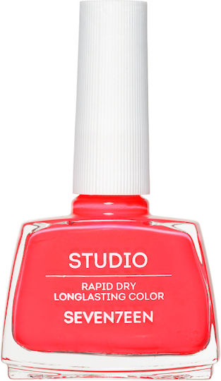 Seventeen Studio Rapid Dry Lasting Color Gloss Βερνίκι Νυχιών Quick Dry Κόκκινο 11 12ml