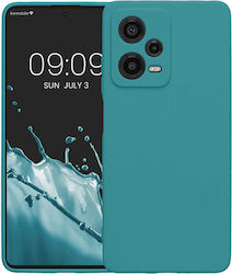 KWmobile Back Cover Silicon Matte Petrol (Redmi...