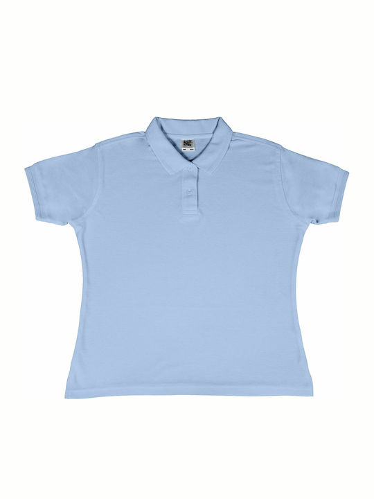 SG SG59F Werbe-T-Shirt in Hellblau Farbe