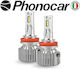 Phonocar Λάμπες Αυτοκινήτου H16 LED 43W 2τμχ