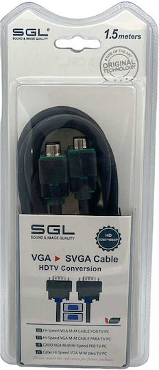 SGL Konverter VGA männlich zu VGA männlich 1Stück 095066