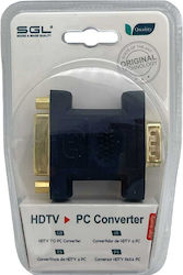 SGL 098470 VGA Male to DVI-D Female Converter
