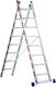 GTC Doppelter Kombinationsleiter Aluminium