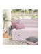 Lino Home Sofa Throws 2 Seater Alirio 170x240cm Pink