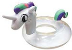 Inflatable Floating Ring Unicorn White 90cm