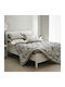 Charalambidis Textiles Duvet Cover Single 160x240 Safari Grey