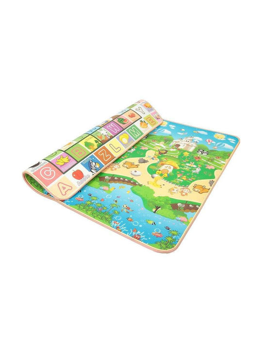 XXL Large Children's Soft Isothermal Mat/Activity Mat Double Sided Playmat 1.90x1.80x0,8m