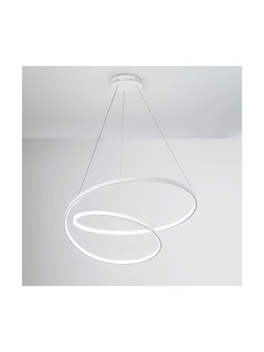 Fan Europe Led-Lieve-S80-BCO Pendant Light LED with Cold White Light White LED-LIEVE-S80-BCO