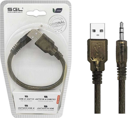 SGL Converter USB-A male to 3.5mm male 1pcs 098067
