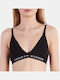 Tommy Hilfiger Schwarz Damen Bralette-BH