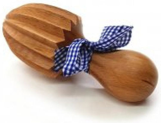 Wooden Art 07 Hand-Entsafter Zitrone aus Holz in Braun Farbe