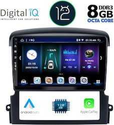 Digital IQ Car Audio System for Kia Sorento 2006-2009 (Bluetooth/USB/AUX/WiFi/GPS/Apple-Carplay/CD) with Touch Screen 9"