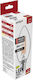 Avide ABLFC14WW-4.9W-SHL Λάμπα LED 4.9W 97mm για Ντουί E14 και Σχήμα C37 Θερμό Λευκό 806lm