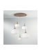 Fan Europe I-Jaipur-S5-BCO Pendant Light Brown 70x70x200cm