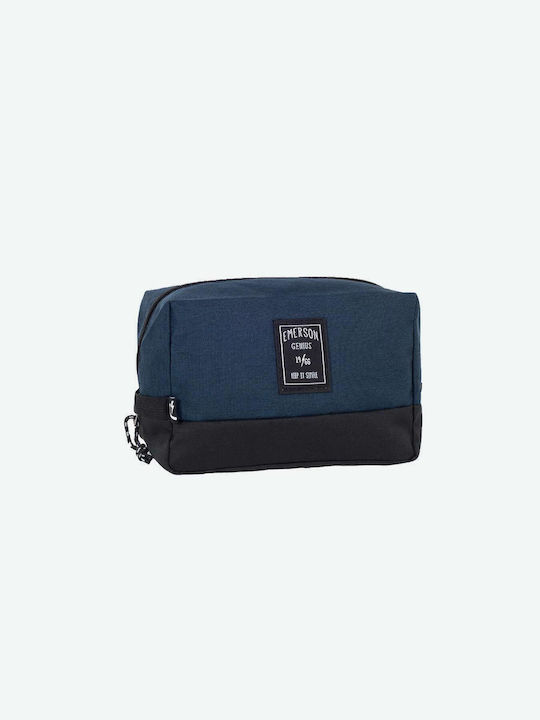 Emerson Ανδρικό Νεσεσέρ σε Navy Μπλε χρώμα 21cm