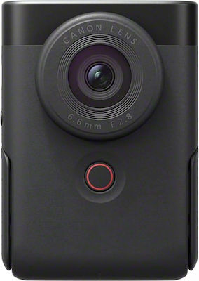 Canon Cameră video Powershot V10 Advanced Vlogging Kit Negru @ 30fps Senzor CMOS Stocare pe Card de memorie cu Ecran Tactil 2" și HDMI / WiFi
