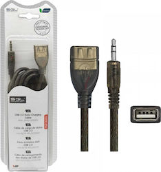 SGL 097473 USB 2.0 USB-A Женски към 3,5 мм Мъжки 5 м
