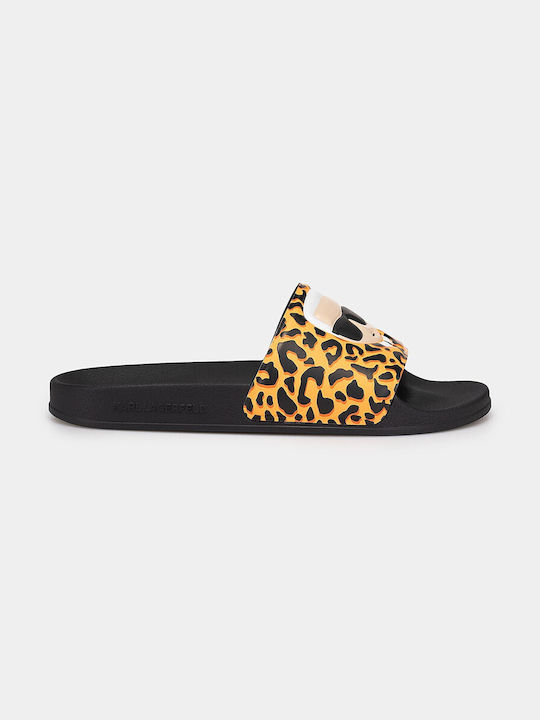 Karl Lagerfeld Frauen Flip Flops in Orange Farbe