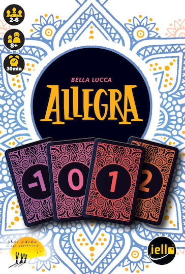 Επιτραπέζιο Παιχνίδι Allegra για 2-6 Παίκτες 8+ Ετών (EN) Iello