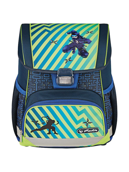 Herlitz Funky Ninja Ghiozdan pentru școală primară Culoare Full Face Multicolor 17 litri