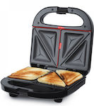 Sandwich Maker pentru for 2 Sandwiches Sandvișuri 750W Neagră