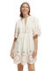 Scotch & Soda Summer Mini Dress White