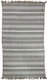 Pennie Beach Towel Pareo Gray with Fringes 170x...