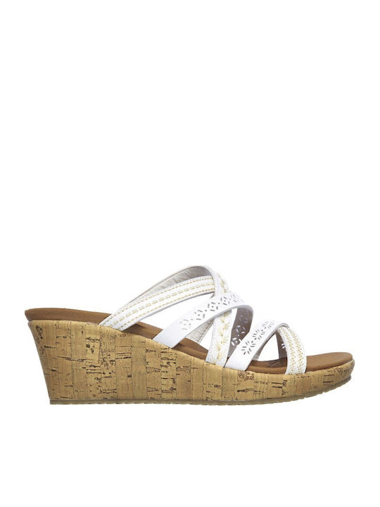 Skechers Beverlee Καλοκαιρινές Γυναικείες Πλατφ...