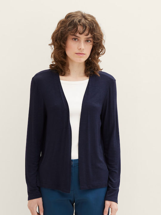 Tom Tailor Women's Cardigan Navy Blue