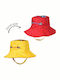 Flapjackkids Kids' Bucket Fabric Sunscreen Yellow Hat