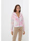 Only Women's Cardigan with Zipper Pink