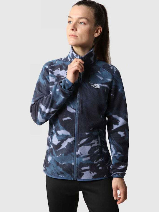 Glacier Fleece Γυναικεία Ζακέτα με Φερμουάρ σε Navy Μπλε Χρώμα