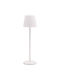 Securit Felina Plastic Lampă de masă LED cu Abajur Alb și Bază