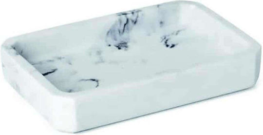 Dimitracas Marble Tisch Seifenschale aus Harz Weiß