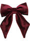 JFashion Velour Handmade Bow Tie Burgundy