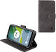 Lime Essential Magnet Book Δερματίνης Γκρι (Motorola Moto E13)