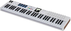 Arturia Midi-Tastatur KeyLab Essential MKIII mit 61 Tasten Weiß