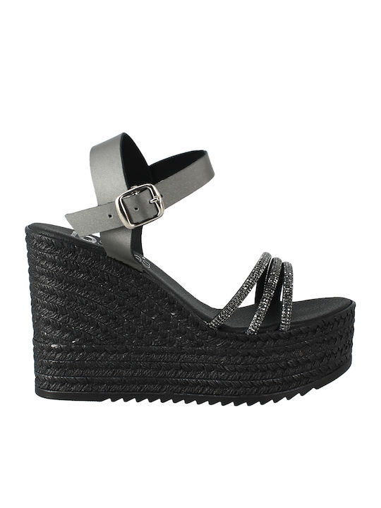 IQ Shoes Platforme Dama Anatomice Negre