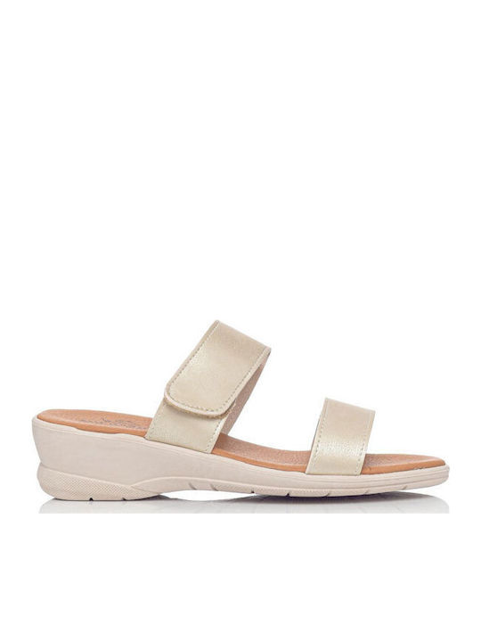 Anatomische Damenplattformen Beige